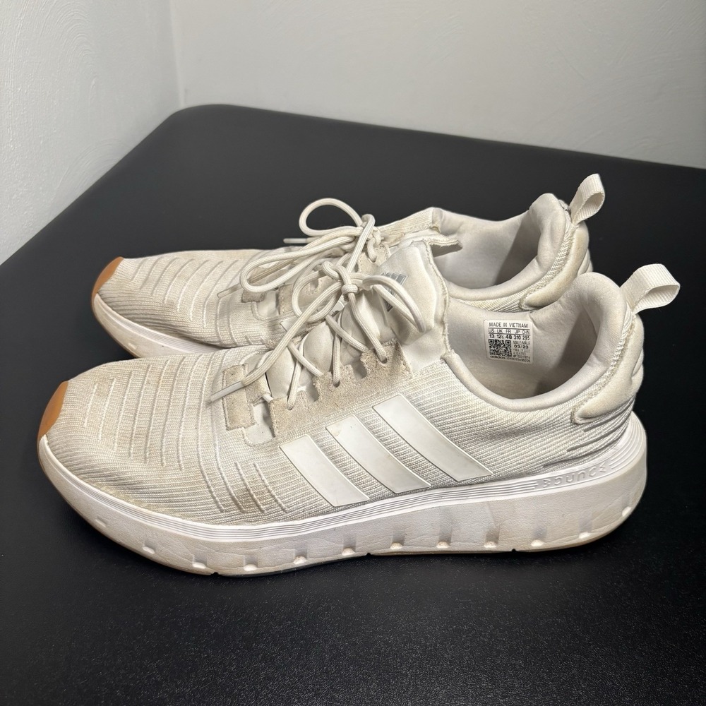 Adidas Swift Run‎ 23 Shoes Men's Size 13 Cloud White IG4703